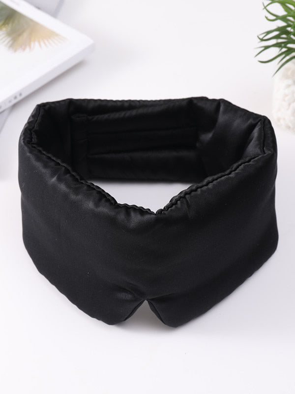 Elegant 100% zijde slaap-oogmasker