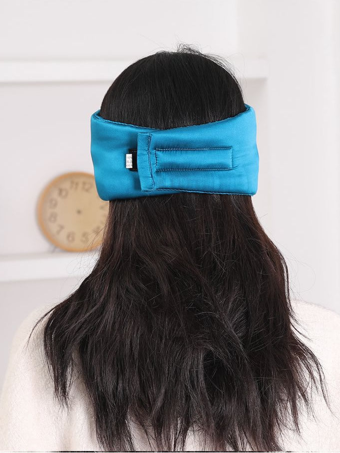 Elegant 100% zijde slaap-oogmasker