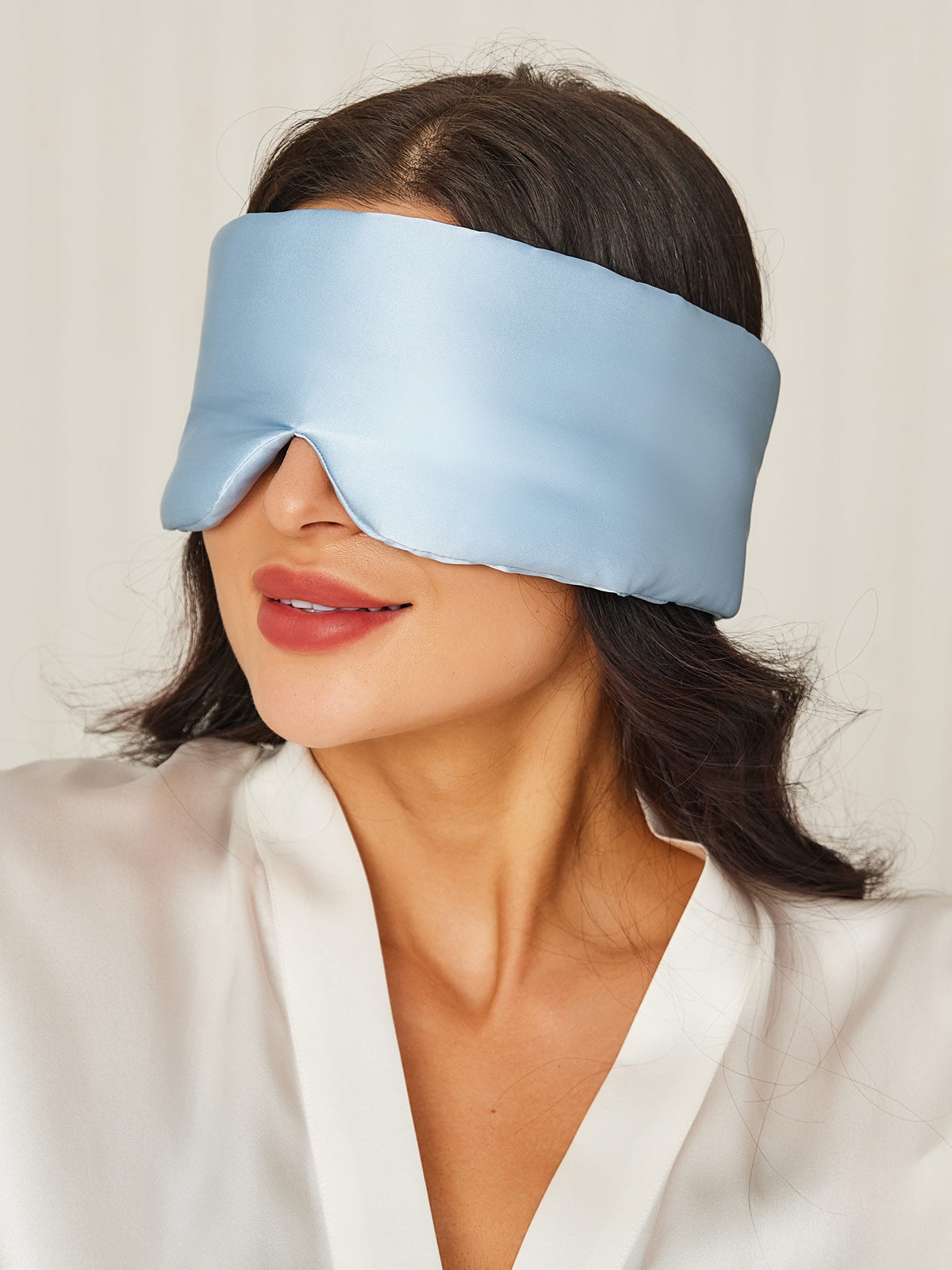 Elegant 100% zijde slaap-oogmasker