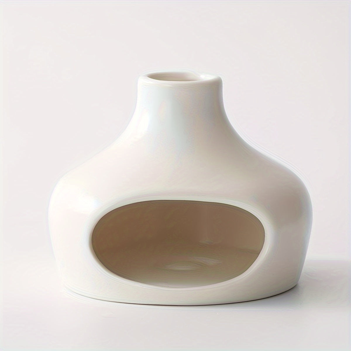 Elegante Keramische Palo Santo & Salie Brander met Schoorsteen - Perfect voor Meditatie, Yoga en Aromatherapie - Ideaal Huisdecoratie Cadeau voor Kerstmis, Thanksgiving en Housewarmings
