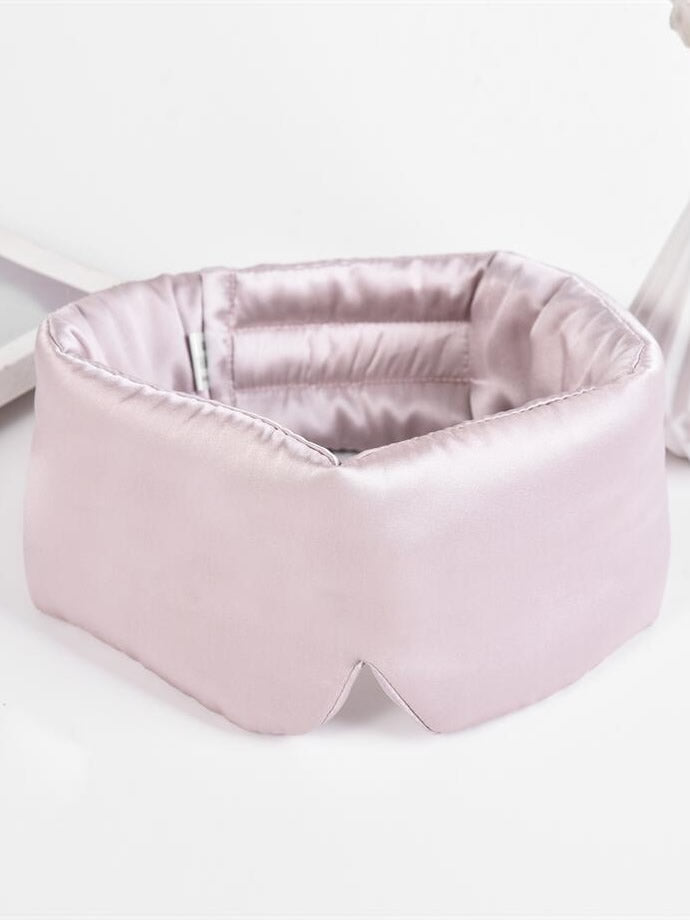 Elegant 100% zijde slaap-oogmasker